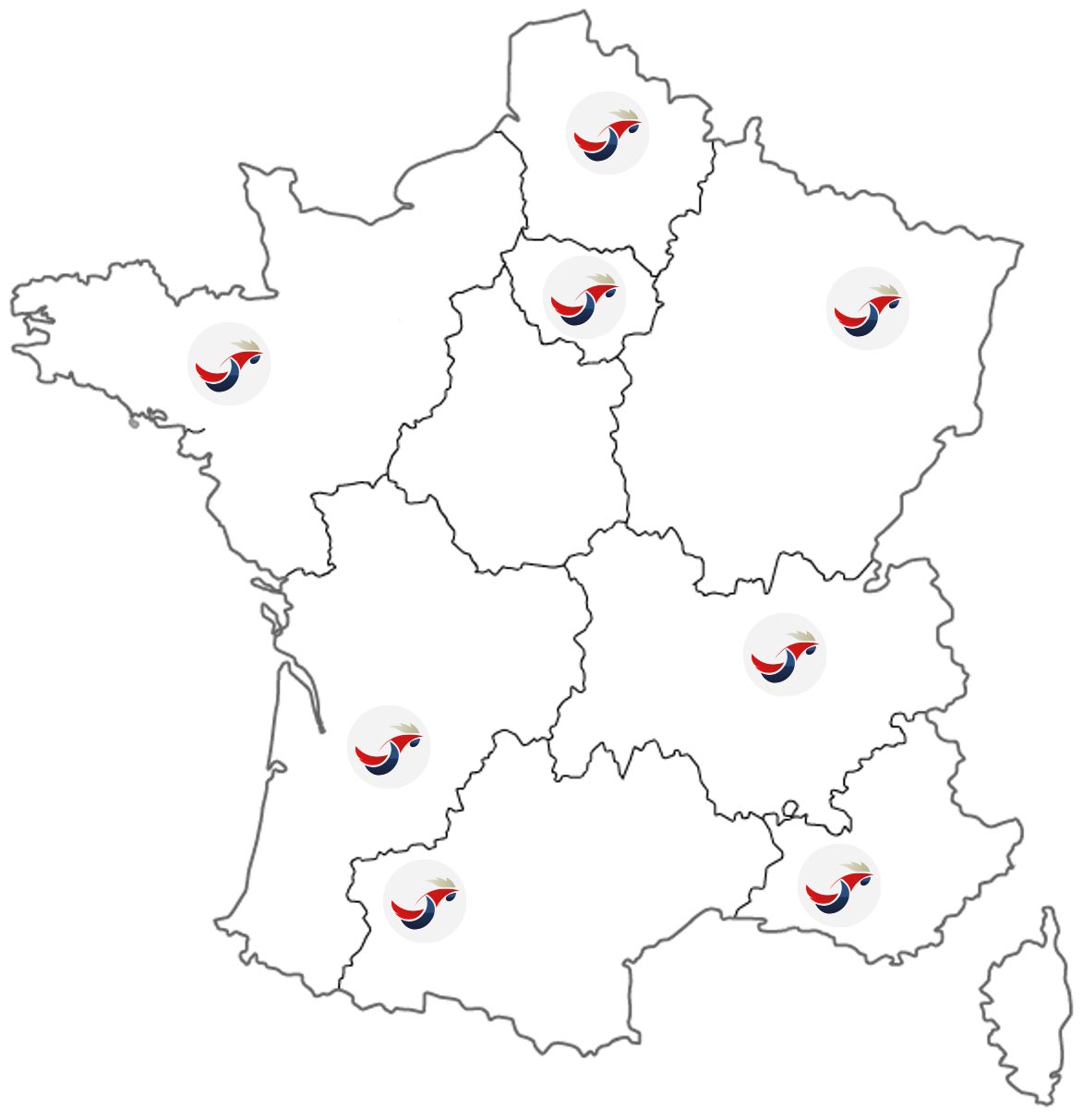 Carte TGBT France Carte TGBT France