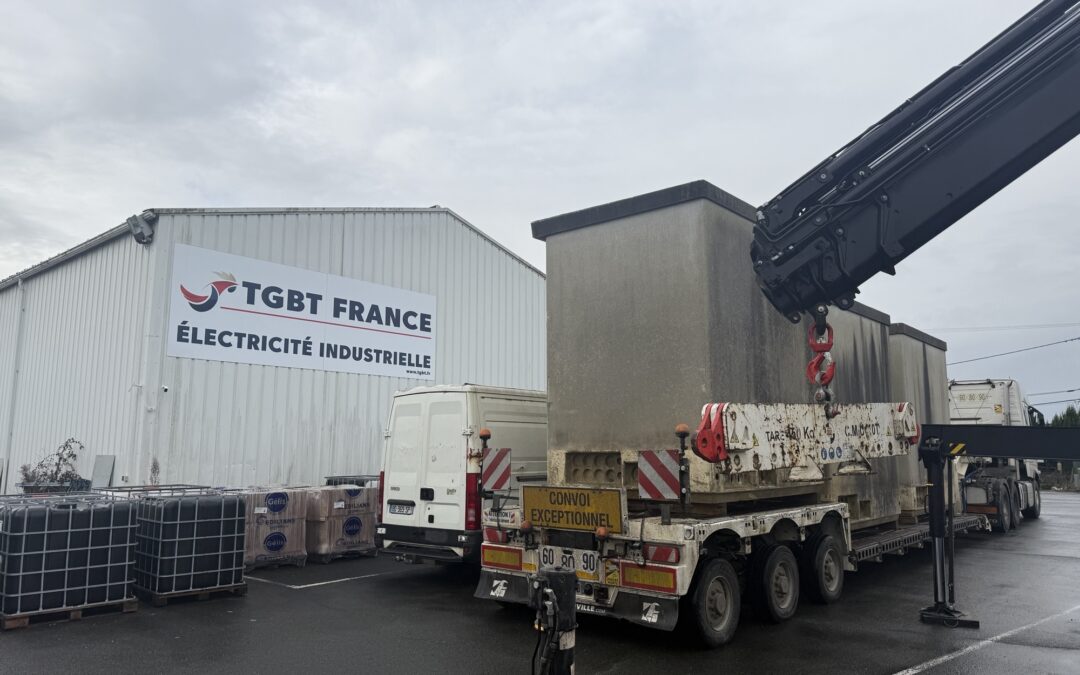 🚛 Livraison réussie : un poste de transformation clé en main !