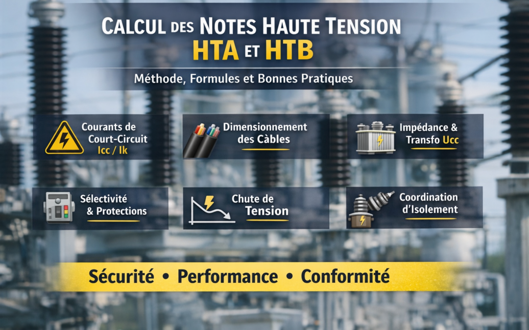 Calcul des notes haute tension HTA et HTB